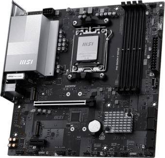 Материнская плата MSI PRO B840M-P WIFI6E SocketAM5 AMD B840 4xDDR5 ATX AC`97 8ch(7.1) 2.5Gg RAID+HDMI - купить недорого с доставкой в интернет-магазине