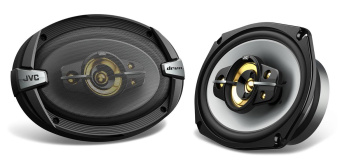 Колонки автомобильные JVC CS-DR695HP 800Вт 85дБ 4Ом 15x23см (6x9дюйм) (ком.:2кол.) коаксиальные пятиполосные - купить недорого с доставкой в интернет-магазине