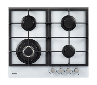 Газовая варочная поверхность Weissgauff HGG 641 WGh белый - купить недорого с доставкой в интернет-магазине