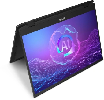 Ноутбук MSI Summit 16 AI Evo A2HMTG-057RU Core Ultra 7 255H 16Gb SSD1Tb Intel Arc 16" IPS Touch QHD+ (2560x1600) Windows 11 black WiFi BT Cam (9S7-159531-057) - купить недорого с доставкой в интернет-магазине