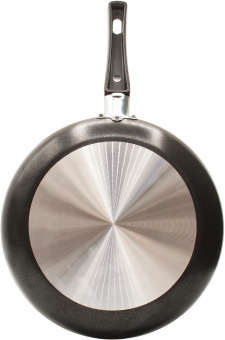 Сковорода Starwind Optimum SW-OP1026 круглая 26см покрытие: Skandia X-treme ручка несъемная (без крышки) черный - купить недорого с доставкой в интернет-магазине