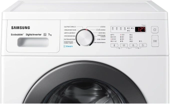 Стиральная машина Samsung WW70AG4S21VELD класс: A загр.фронтальная макс.:7кг белый инвертор - купить недорого с доставкой в интернет-магазине