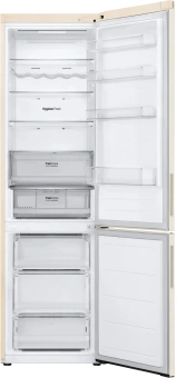Холодильник LG GC-B509AEMW 2-хкамерн. бежевый инвертер - купить недорого с доставкой в интернет-магазине