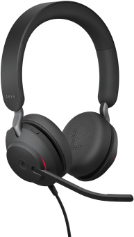 Наушники с микрофоном Jabra Evolve2 40 черный накладные USB оголовье (24189-999-999) - цена, купить или заказать с доставкой в интернет-магазине Наушники с микрофоном Jabra Evolve2 40 черный накладные USB оголовье (24189-999-999) - купить недорого с доставкой в интернет-магазине