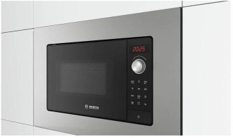 Микроволновая печь Bosch BFL623MS3 20л. 800Вт черный/серебристый (встраиваемая) - цена, купить или заказать с доставкой в интернет-магазине Микроволновая печь Bosch BFL623MS3 20л. 800Вт черный/серебристый (встраиваемая) - купить недорого с доставкой в интернет-магазине