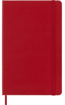 Блокнот Moleskine CLASSIC QP061R Large 130х210мм 240стр. клетка твердая обложка красный - купить недорого с доставкой в интернет-магазине