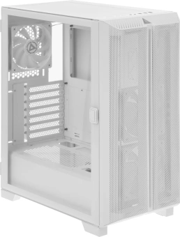 Корпус Montech Sky One Lite белый без БП ATX 5x120mm 5x140mm 2xUSB3.0 audio bott PSU - купить недорого с доставкой в интернет-магазине