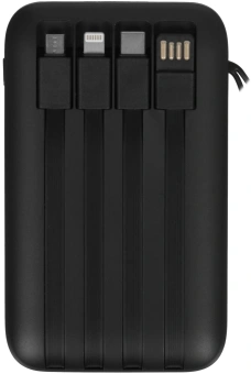 Мобильный аккумулятор Tecno Pocket S101Q 10000mAh QC3.0/PD3.0 22.5W 2.4A 2xUSB-A/USB-C черный - купить недорого с доставкой в интернет-магазине