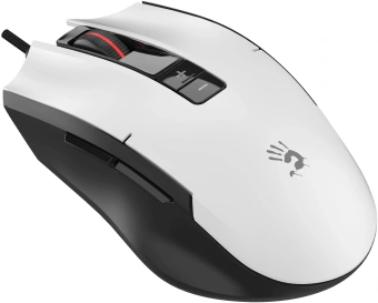 Мышь A4Tech Bloody ES8 белый оптическая 6000dpi USB 7but (ES8 PANDA WHITE) - купить недорого с доставкой в интернет-магазине