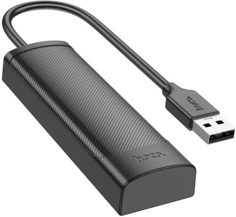 Разветвитель USB Hoco HB41 4порт. черный - купить недорого с доставкой в интернет-магазине