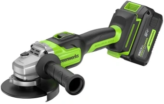 Углошлифовальная машина Greenworks GD24AG 758Вт 10500об/мин рез.шпин.:M14 d=125мм (3200207CUH) - купить недорого с доставкой в интернет-магазине