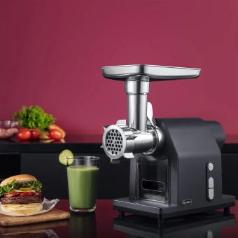 Мясорубка Rondell RDE-1452 2000Вт графит/серебристый - купить недорого с доставкой в интернет-магазине