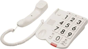 Телефон проводной Ritmix RT-520 слоновая кость - купить недорого с доставкой в интернет-магазине