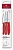 Набор ножей кухон. Victorinox Swiss Classic 6.7111.34C1 для овощей компл.:3предм. красный европодвес
