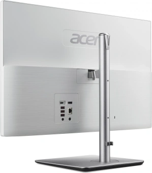 Моноблок Acer Aspire C24-195ES 23.8" Full HD Core Ultra 5 125U (1.3) 16Gb SSD512Gb Graphics CR Windows 11 Professional GbitEth WiFi BT 65W клавиатура мышь Cam серебристый 1920x1080 - купить недорого с доставкой в интернет-магазине
