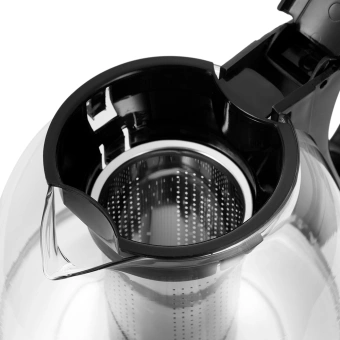 Чайный набор Kitfort КТ-6180 2л. 1500Вт черный корпус: стекло/пластик - купить недорого с доставкой в интернет-магазине