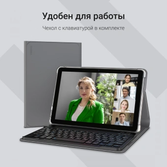 Планшет Digma K10 T606 (1.6) 8C RAM4Gb ROM64Gb 10.1" IPS 1280x800 4G 2Sim Android 14 серый 5Mpix 2Mpix BT WiFi microSD 1Tb 5000mAh - купить недорого с доставкой в интернет-магазине