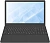 Ноутбук IRU Калибр 15CLG1 Core i3 10110U 8Gb 1Tb Intel UHD Graphics 15.6" IPS FHD (1920x1080) FreeDOS black WiFi BT Cam 4500mAh (1882285)