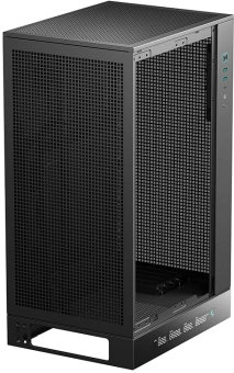 Корпус Deepcool CH270 черный без БП mATX 2xUSB3.0 1xUSB3.1 audio bott PSU - купить недорого с доставкой в интернет-магазине