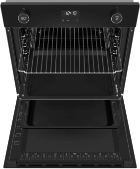 Духовой шкаф Электрический Maunfeld EOEM7614B черный - купить недорого с доставкой в интернет-магазине