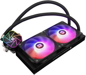 Система водяного охлаждения Thermalright Aqua Elite 240 V3 ARGB Soc-AM5/AM4/1151/1200/2066/1700 черный 4-pin 25.6dB Al Ret (A-ELITE-BL-240-ARGB-V3) - купить недорого с доставкой в интернет-магазине