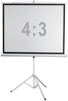 Экран Digis 86" 130x172см Kontur-D DSKD-4302 4:3 напольный рулонный - купить недорого с доставкой в интернет-магазине