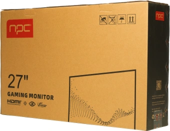 Монитор NPC 27" MZ2712-B черный IPS LED 16:9 HDMI M/M матовая 250cd 178гр/178гр 2560x1440 165Hz G-Sync FreeSync DP Quad 2K (1440p) USB 4кг - купить недорого с доставкой в интернет-магазине