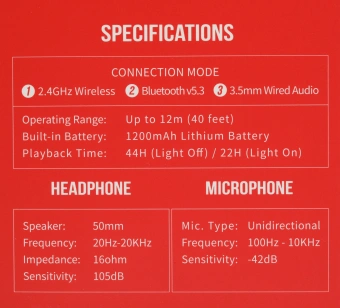 Наушники с микрофоном A4Tech Bloody MR720 черный мониторные BT/Radio оголовье (MR720 BLACK) - купить недорого с доставкой в интернет-магазине
