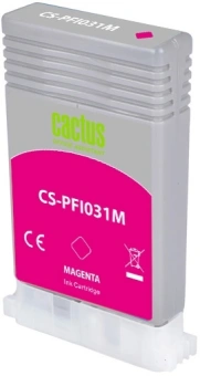 Картридж струйный Cactus CS-PFI031M PFI-031M пурп.пигм. (55мл) для Canon imagePROGRAF TM-240/340 - купить недорого с доставкой в интернет-магазине
