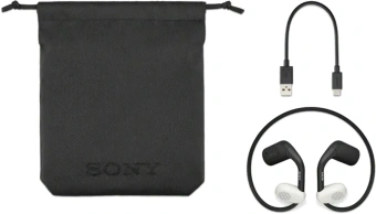 Наушники накладные Sony WI-OE610 черный беспроводные bluetooth нашейный держатель (WI-OE610/BQ E) - купить недорого с доставкой в интернет-магазине