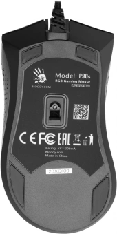 Мышь A4Tech Bloody P90s черный оптическая 8000dpi USB 7but (P90S STONE BLACK) - купить недорого с доставкой в интернет-магазине