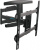 Кронштейн для телевизора Kromax ATLANTIS-60 черный 26"-65" макс.40кг настенный поворотно-выдвижной и наклонный - купить недорого с доставкой в интернет-магазине