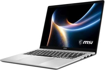 Ноутбук MSI Modern 14S AI+ G3MG-011XRU Core Ultra 5 322 16Gb SSD512Gb Intel Graphics 14" OLED FHD+ (1920x1200) без ОС silver WiFi BT Cam (9S7-14U212-011) - купить недорого с доставкой в интернет-магазине