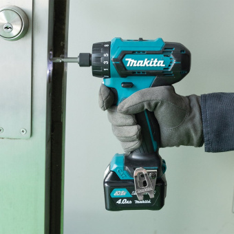 Дрель-шуруповерт Makita DF033DWAE аккум. патрон:шестигр.1/4" (кейс в комплекте) - купить недорого с доставкой в интернет-магазине