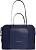 Деловая сумка женская Piquadro Lyra BD4574W92T/BLU с отделением для ноутбука 14" темно-синяя нейлон/натур.кожа