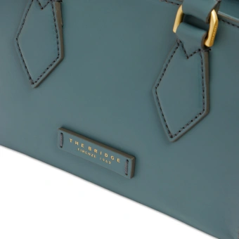 Сумка женская The Bridge Ida 04100501/KP голубая натур.кожа - купить недорого с доставкой в интернет-магазине