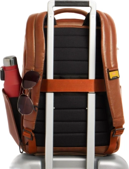 Рюкзак мужской Piquadro Russel CA6767W137/AR табачный натур.кожа - купить недорого с доставкой в интернет-магазине