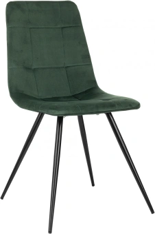 Стул для дома Бюрократ CH-K1_4 комплект 4шт зеленый Holland 30 металл черный на ножках (CH-K1_1/HL30_4) - купить недорого с доставкой в интернет-магазине