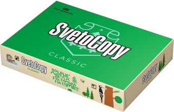 Бумага Svetocopy Classic C A4 марка C/80г/м2/500л./белый CIE146% матовое/матовое общего назначения(офисная) - купить недорого с доставкой в интернет-магазине