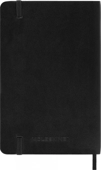 Еженедельник Moleskine CLASSIC SOFT WKNT Pocket 90x140мм 144стр. мягкая обложка черный - купить недорого с доставкой в интернет-магазине