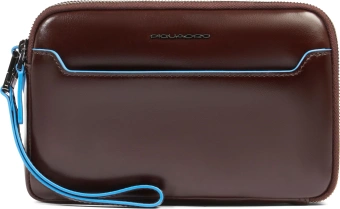 Клатч Piquadro Blue Square AC6901B2R/MO красное дерево натур.кожа - купить недорого с доставкой в интернет-магазине