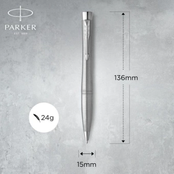 Ручка шариков. Parker Urban Core K314 (CW2143641) Metro Metallic CT M син. черн. подар.кор. - купить недорого с доставкой в интернет-магазине