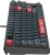 Клавиатура A4Tech AT87 черный/красный USB for gamer LED кабель 1.8м - купить недорого с доставкой в интернет-магазине