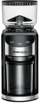 Кофемолка Rommelsbacher EKM 400 200Вт сист.помол.:жернова вместим.:220гр черный/серебристый - купить недорого с доставкой в интернет-магазине