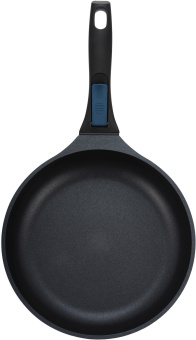 Сковорода Rondell Del mar RDA-1848 круглая 26см покрытие: Xylan Plus ручка съемная (без крышки) синий - купить недорого с доставкой в интернет-магазине