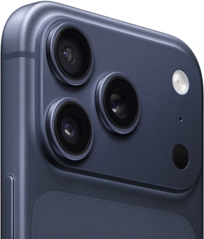 Смартфон Apple A3523 iPhone 17 Pro 1Tb 12Gb темно-синий моноблок 3G 4G 1Sim 6.3" 1206x2622 iOS 26 48Mpix 802.11 a/b/g/n/ac/ax/be NFC GPS Protect - купить недорого с доставкой в интернет-магазине