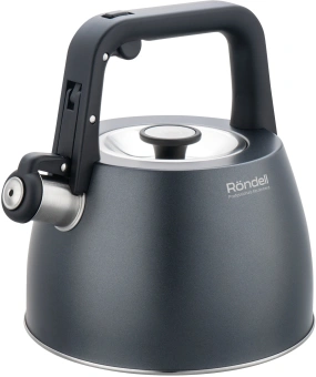 Чайник металлический Rondell Filigran RDS-1950 2.7л. серый - купить недорого с доставкой в интернет-магазине