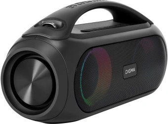 Колонка порт. Digma D-PS1530 черный/черный 50W 2.1 BT 10м 3000mAh (SP1530B) - купить недорого с доставкой в интернет-магазине