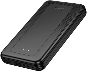 Мобильный аккумулятор Hoco J165 Honey 10000mAh 3A черный (66299) - купить недорого с доставкой в интернет-магазине