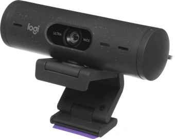 Камера Web Logitech HD Webcam Brio 500 черный 4Mpix (1920x1080) USB Type-C с микрофоном (960-001423) - купить недорого с доставкой в интернет-магазине